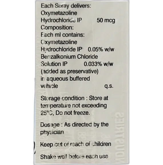 oxyspray nasal spray 100 md